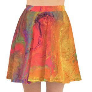 Dragon Eye-One of a Kind-Handmade-Skater Skirt